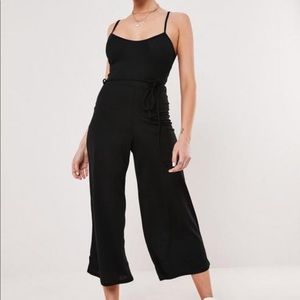 MISSGUIDED black culotte jumpsuit